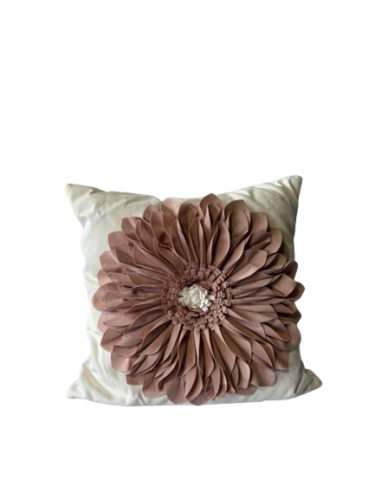 Pink Flower Pillow